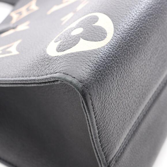 Louis Vuitton On the Go MM Two-Tone Tote Bag in Monogram Empreinte Grained Le... - Picture 6 of 12